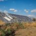 War-damaged solar panels in Blahodatne village, Ukraine.