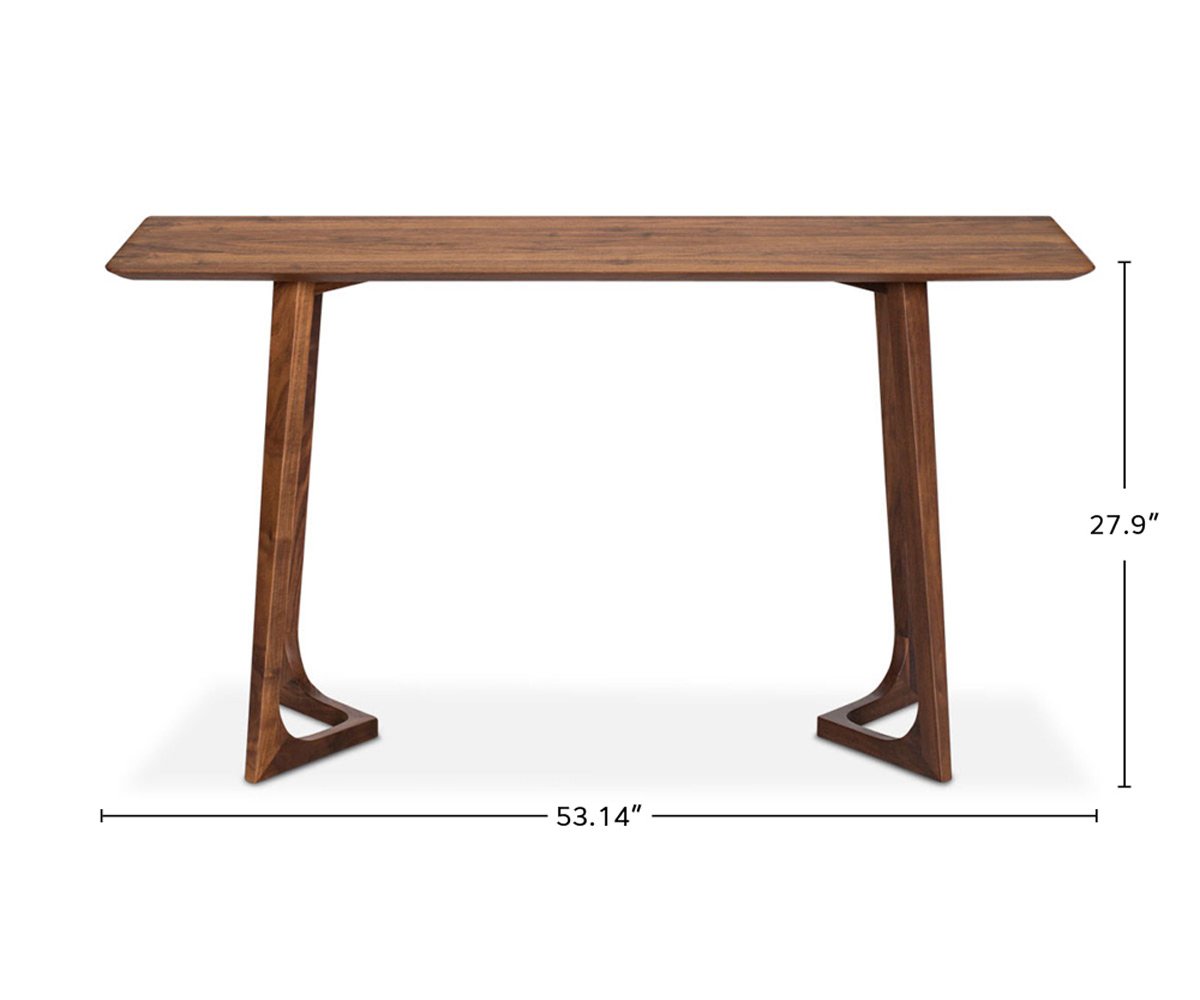 Cress Console Table dimensions