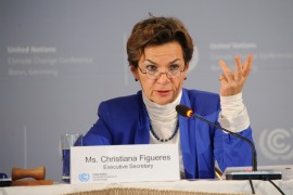 Christiana Figueres, Executive Secretary of the UNFCCC.