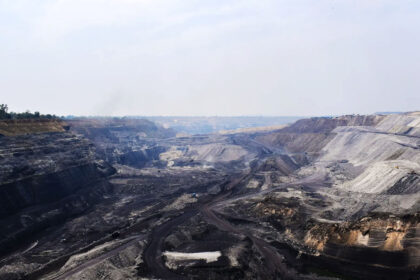 The Kusmunda coal mine. Credit: Aruna Chandrasekhar / Carbon Brief (2024)