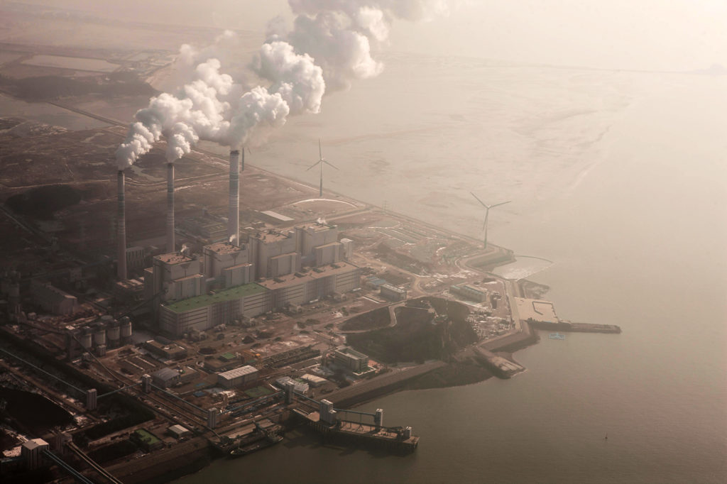 Power plant near Incheon Airport, South Korea. Credit: Westend61 GmbH / Alamy Stock Photo. E82GTX