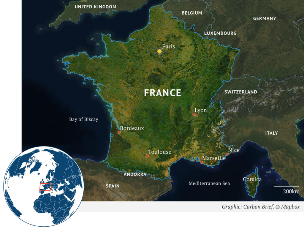 Map of France